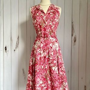 Gorgeous Pink Linen Talbots Dress